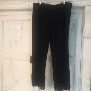 Chicos black ankle pants